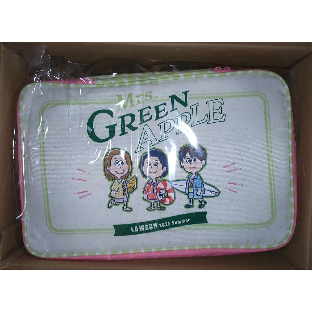 Mrs. GREEN APPLE ポーチ3点セット ローソン 当選品 新品未開封の通販