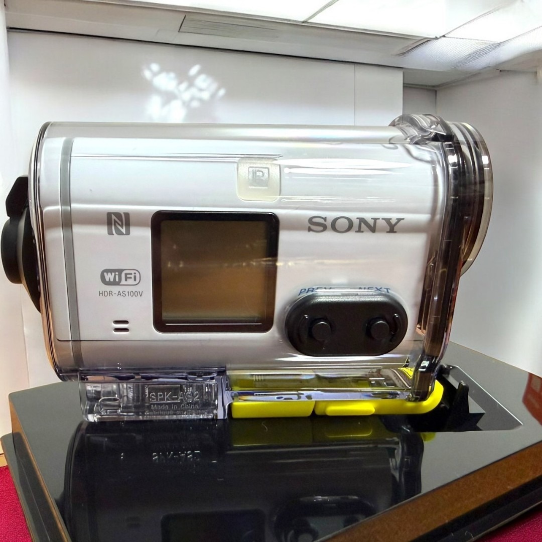 SONY - ☆美品 ソニー HDR-AS100V デジタルビデオカメラ アクション
