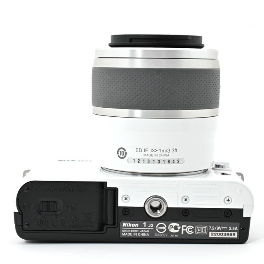 美品＞ Nikon 1 J2 標準ズームレンズキット ホワイト｜極上美品