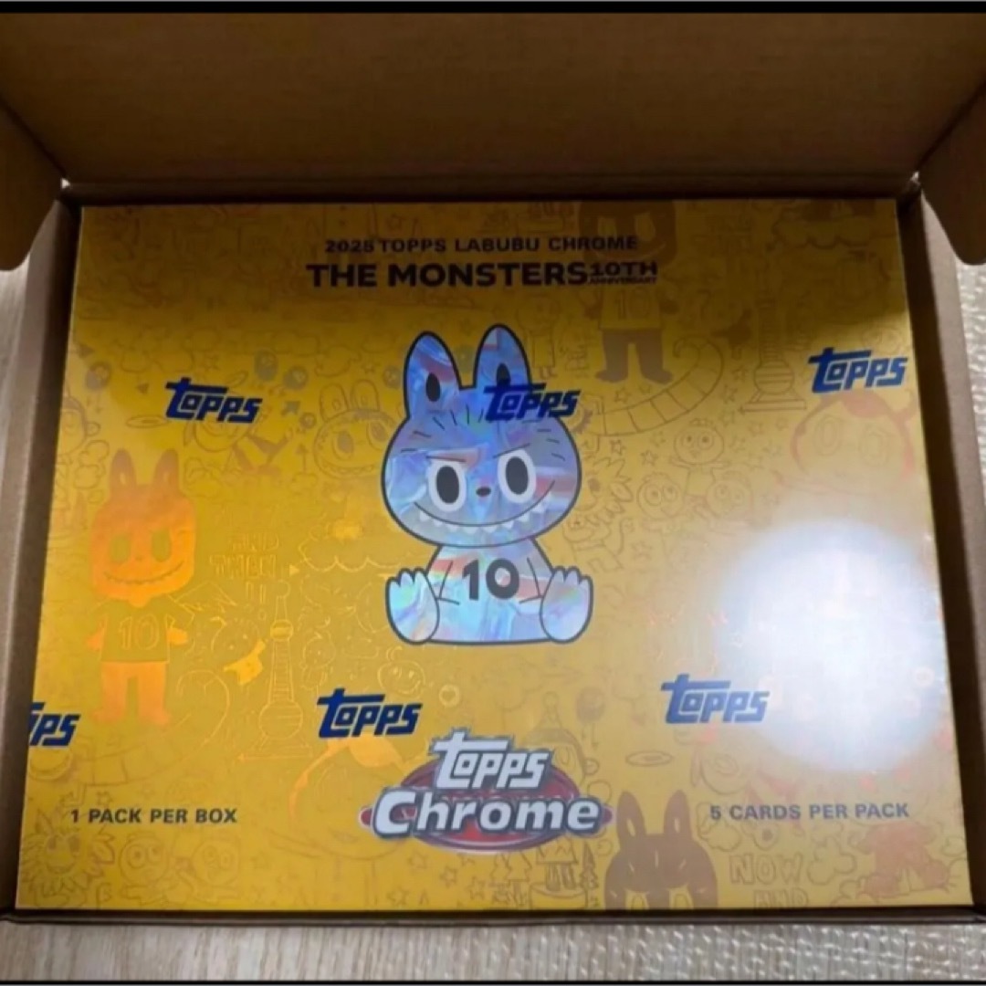 Topps - Topps Chrome 10周年記念 ラブブ labubu 新品未開封の通販 by