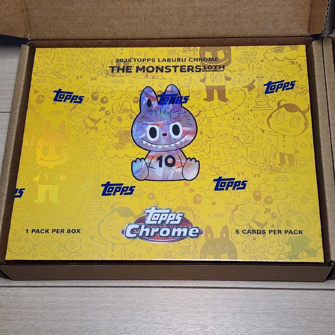 2点セット】新品・未開封 Topps Chrome Labubu ラブブの通販 by