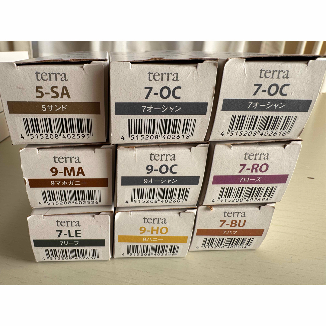 Schwarzkopf PROFESSIONAL - テラ エッセンシティ カラー剤 21本セット