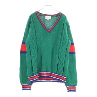 GUCCI（ニット/セーター ・ グリーン・カーキ/緑色系）のフリマ