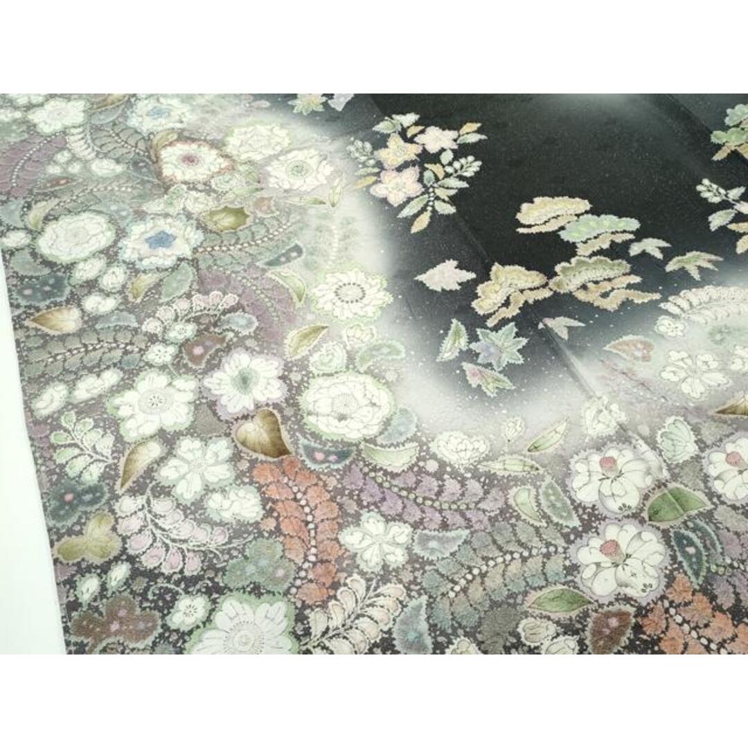 平和屋本店○極上 吉乃一廉 幻の辻が花 訪問着 辻が花 絞り 暈し染め