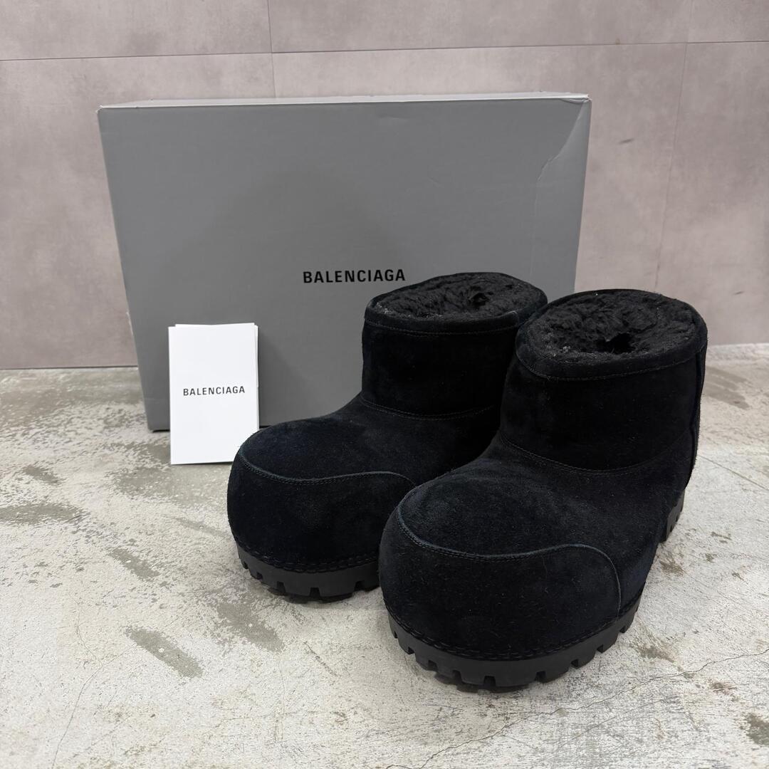 BALENCIAGA - BALENCIAGA Alaska Fur Bootie アラスカ ファーブーツ