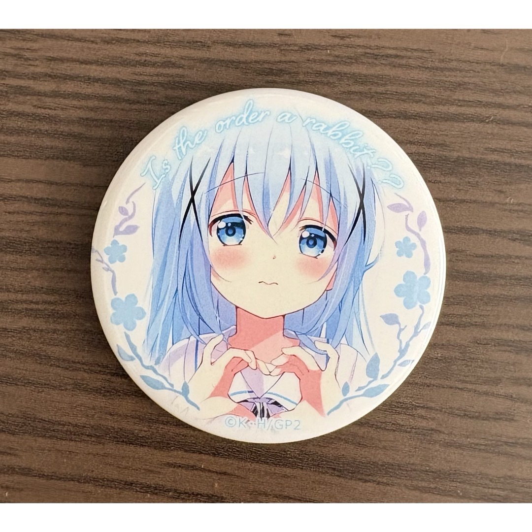ご注文はうさぎですか チノ ブラインド缶バッジ ハートポーズ C97 ごちうさ