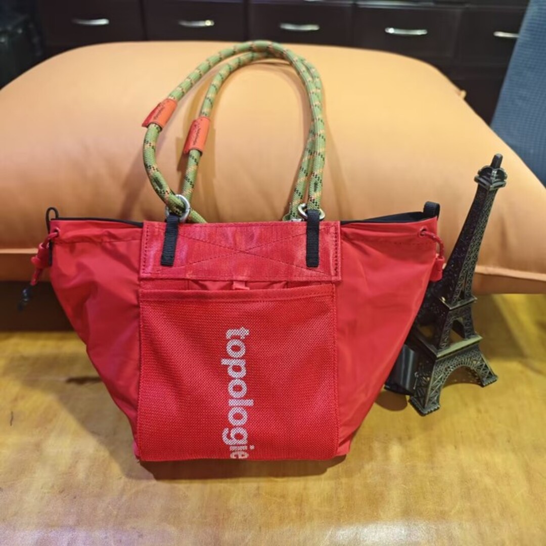 Topologie トポロジー トートバッグ リバーシブル 旅行バッグ 大容量の