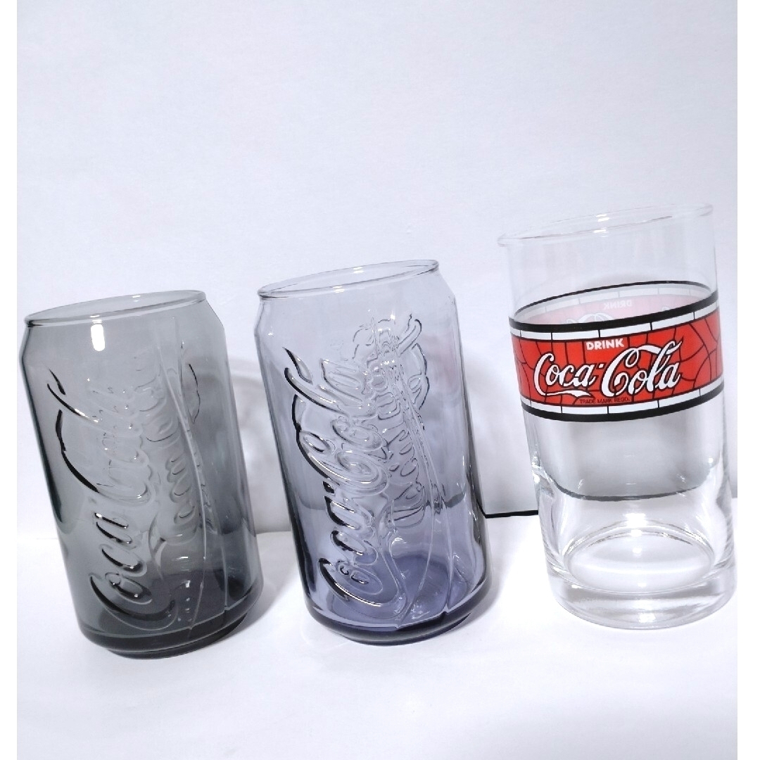 コカ・コーラ グラス&瓶 7点 マクドナルドコラボ/非売品 昭和レトロの