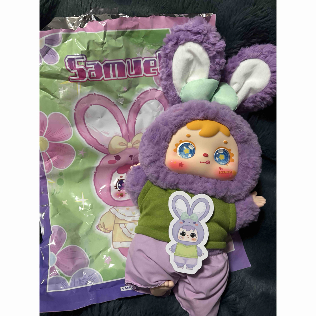 Samuelサミュエル400% ラビットベイビーシリーズ 紫ウサギの通販 by