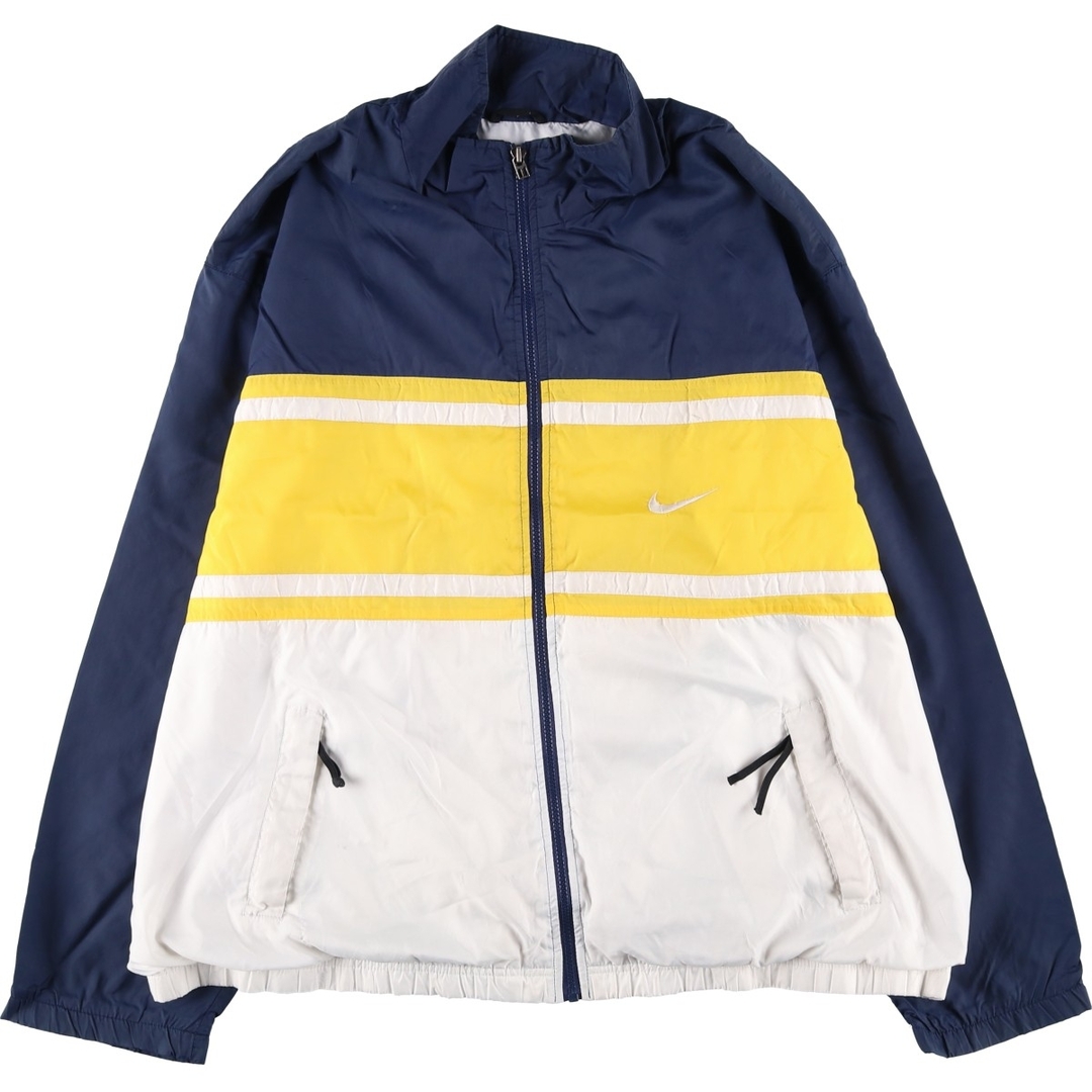 NIKE - 古着 90~00年代 ナイキ NIKE ナイロンジャケット メンズXXL相当