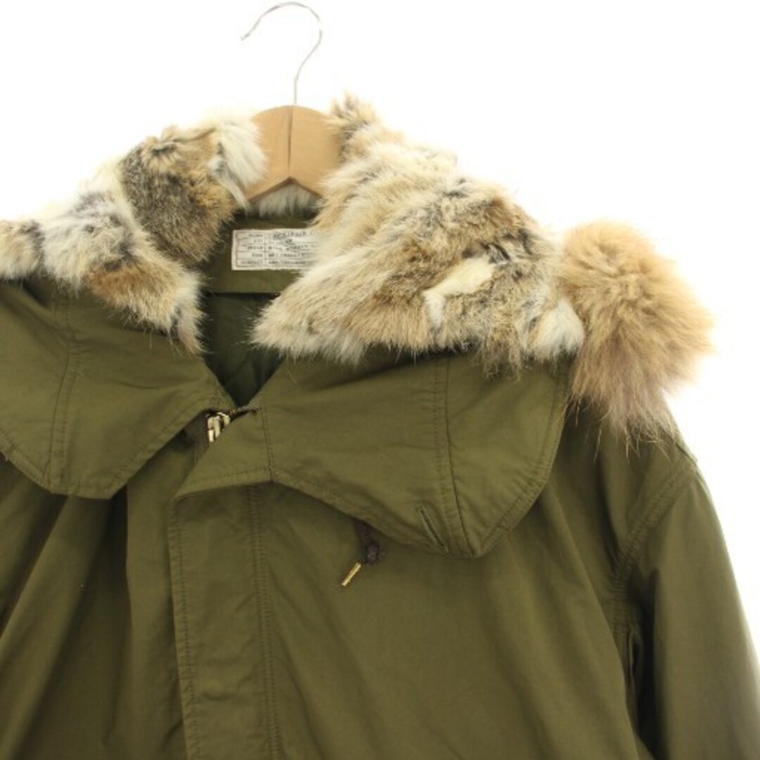 ドゥーズィエムクラス リアルファー ライナー付きモッズコート M65