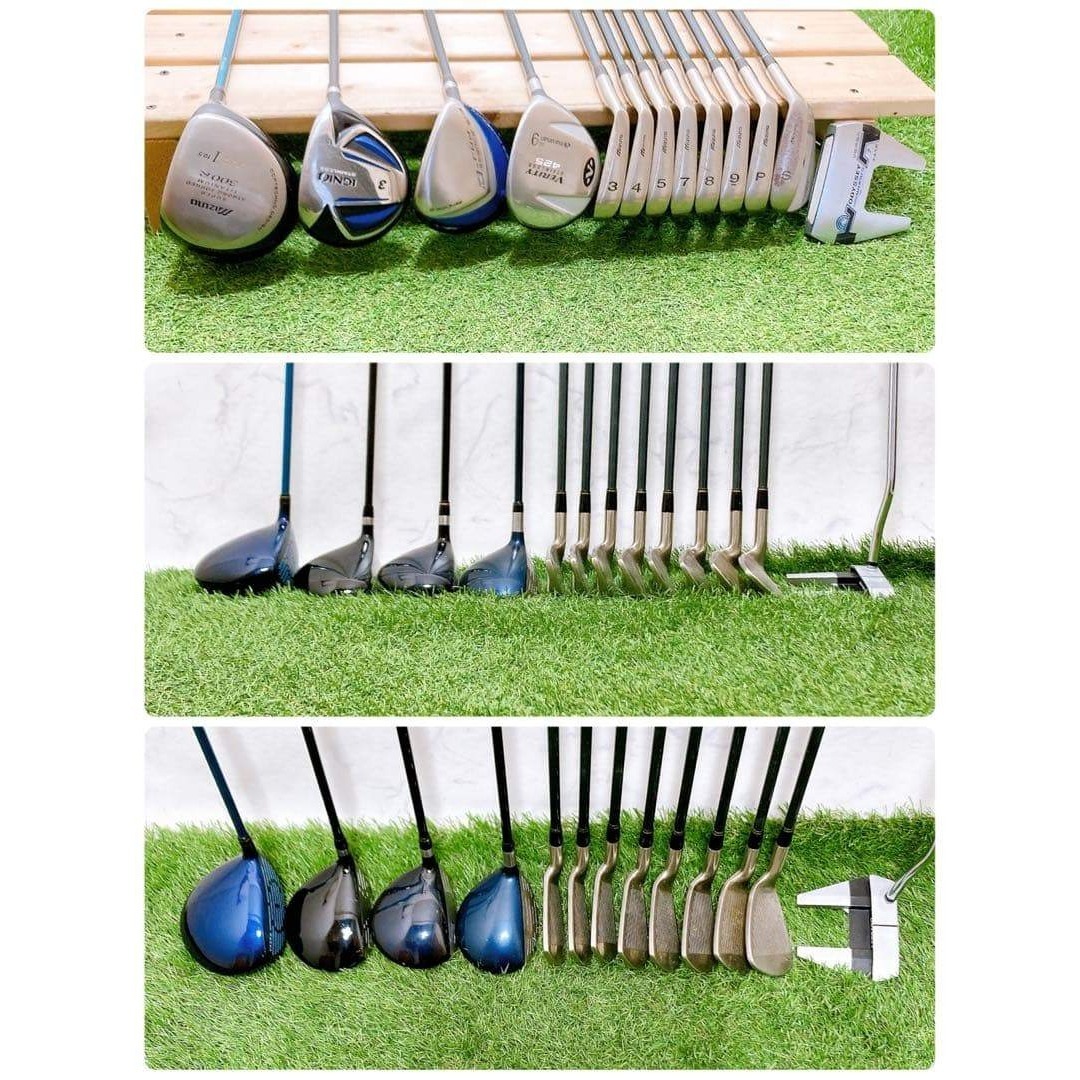 G7.ミズノ 初心者オススメ メンズセット ゴルフクラブ 13本 右利き