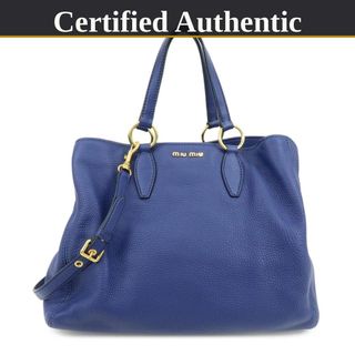 MIU MIU（バッグ ・ ブルー・ネイビー/青色系）のフリマアイテム一覧