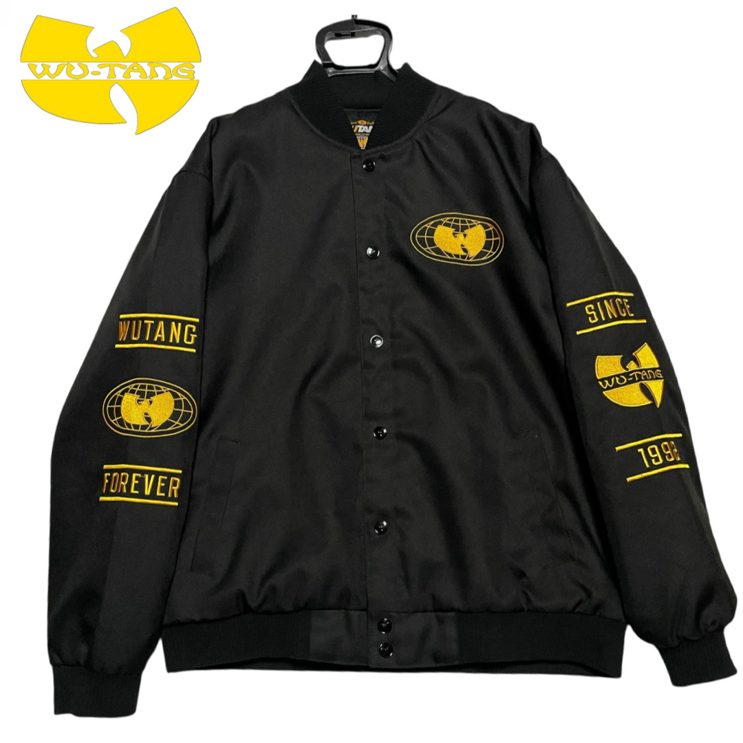 極美品】ウータンクラン WU-TANG CLAN ボタンスタジャン XL 黒の通販