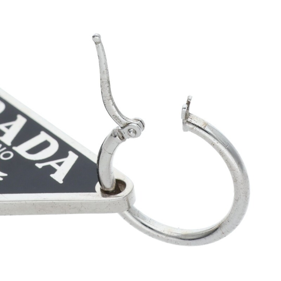 PRADA - プラダ トライアングルロゴプレートピアス メンズの通販 by