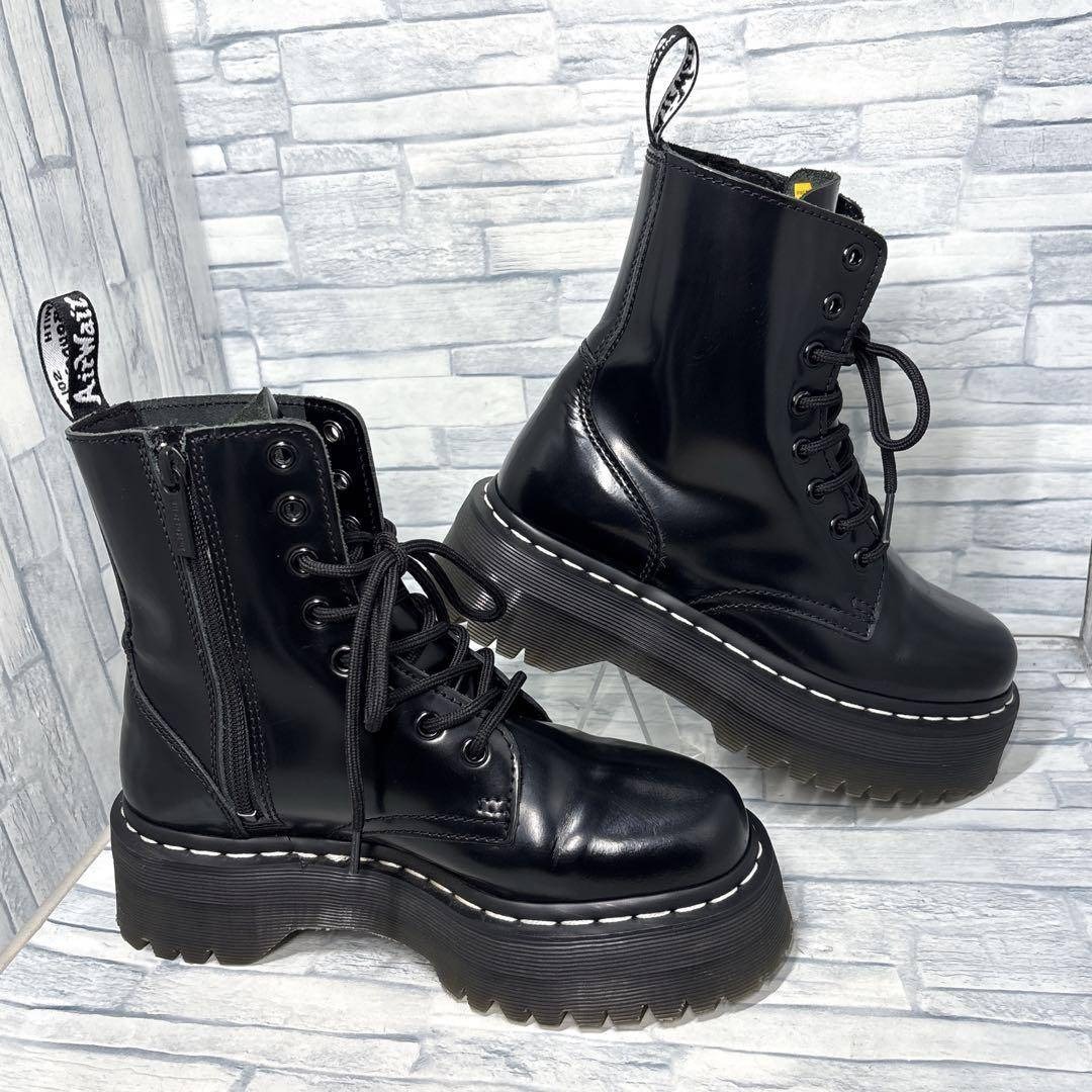 Dr.Martens - ☆極美品☆Dr.Martens 厚底ブーツ JADON WS ブラック