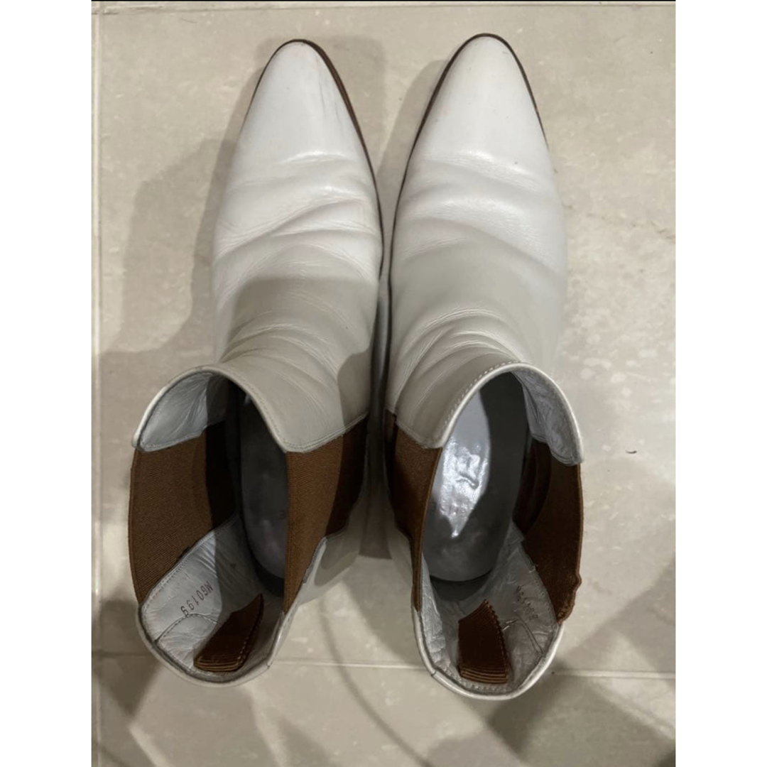 CELINE - CELINE セリーヌ チェルシーブーツ ホワイト 41の通販 by