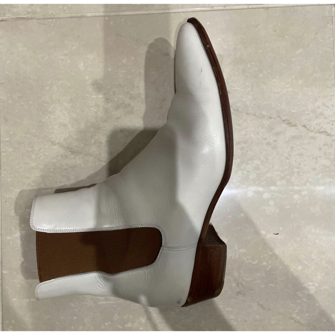 CELINE - CELINE セリーヌ チェルシーブーツ ホワイト 41の通販 by