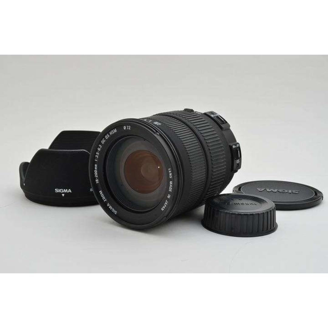 SIGMA - 15624F ☆良品☆ Sigma 18-200mm Nikon 用 手振れ補正の通販
