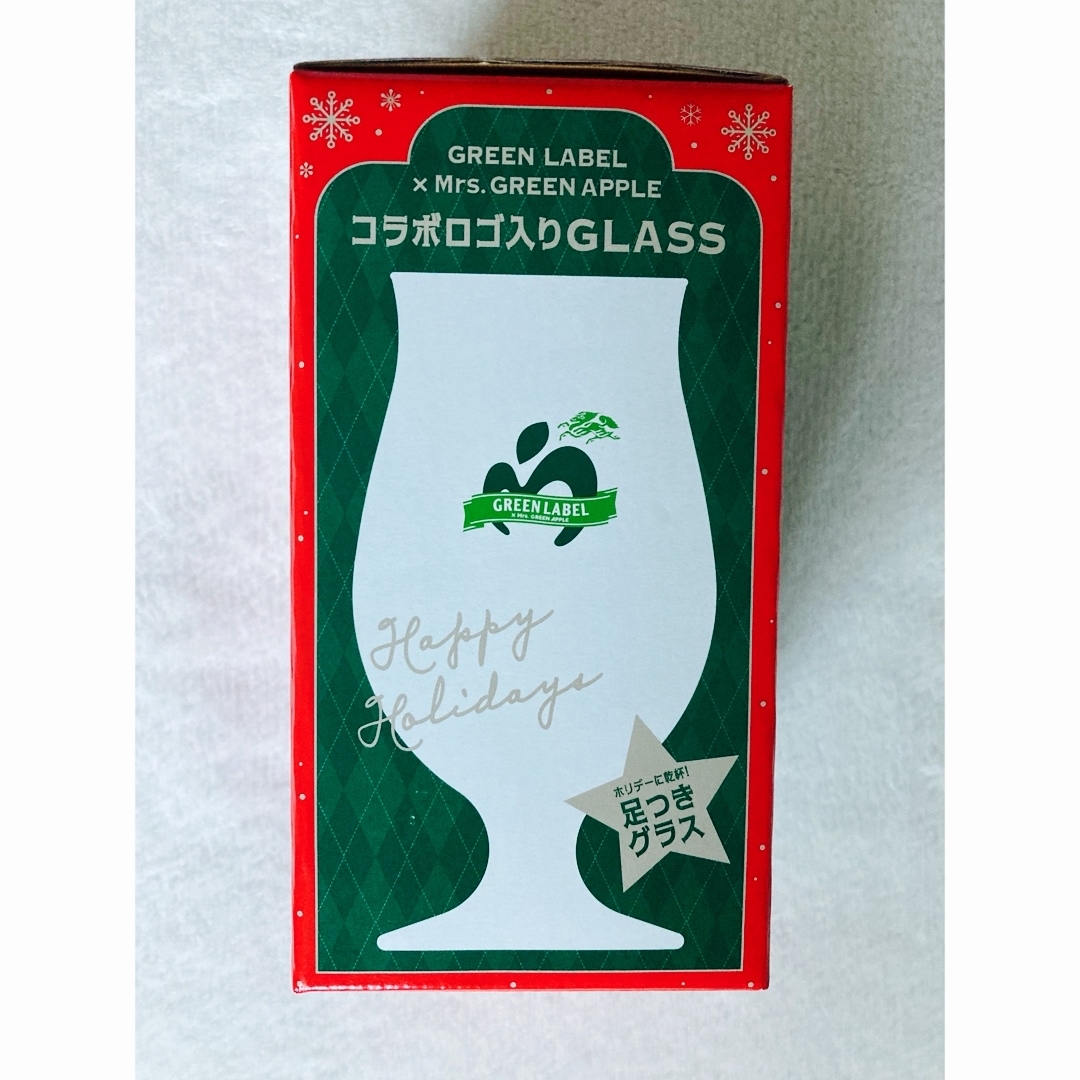 キリン - グリーンラベル Mrs.GREEN APPLE コラボ 足つきグラスの通販