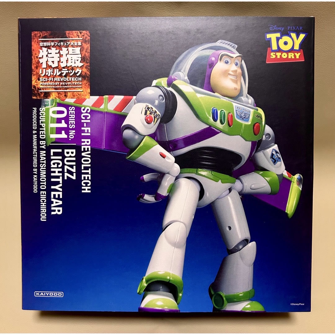 海洋堂 - 新品未開封 絶版品 特撮リボルテック 011 バズライトイヤーの