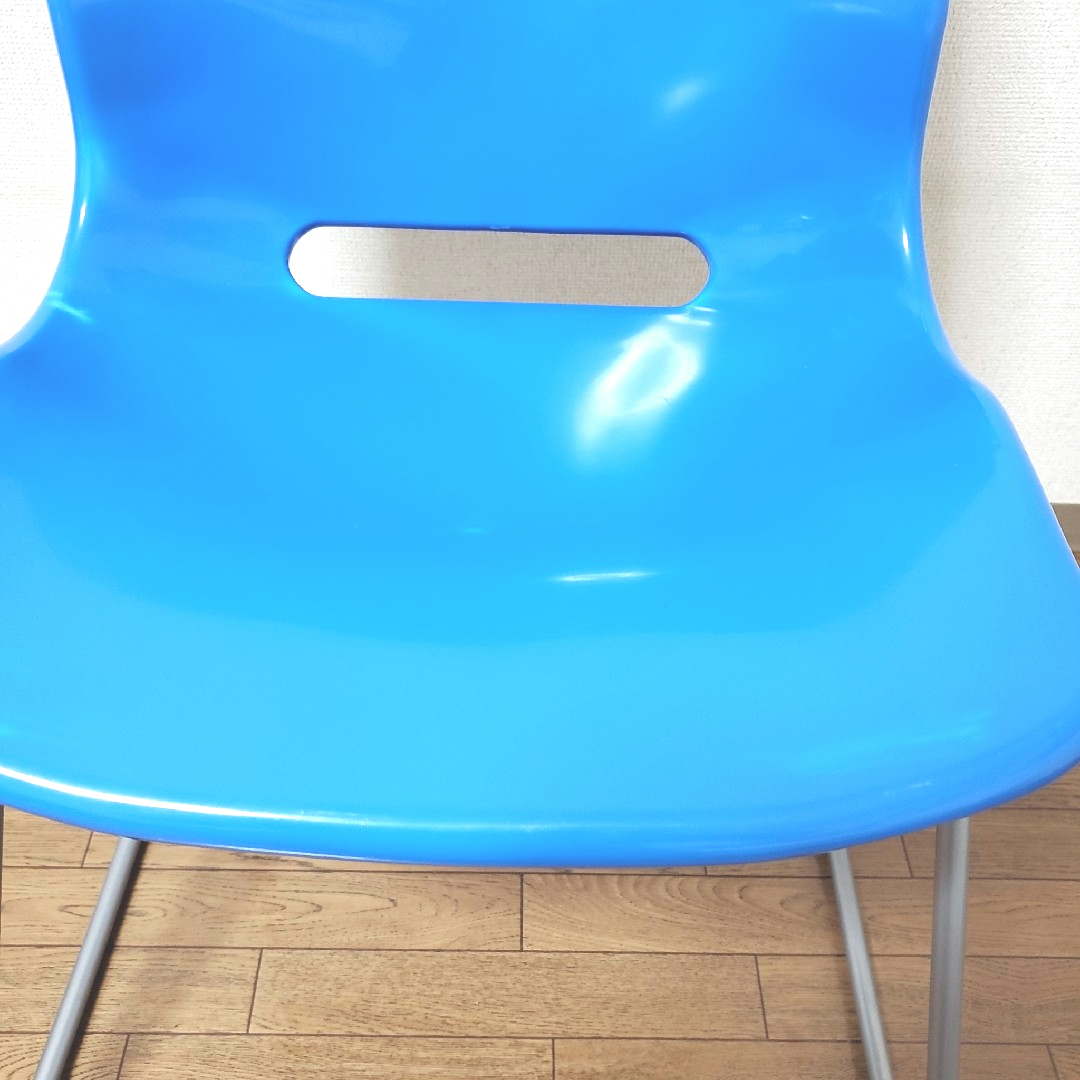 希少カラー】IKEA SNILLE 廃盤チェア ミッドセンチュリーブルー 椅子