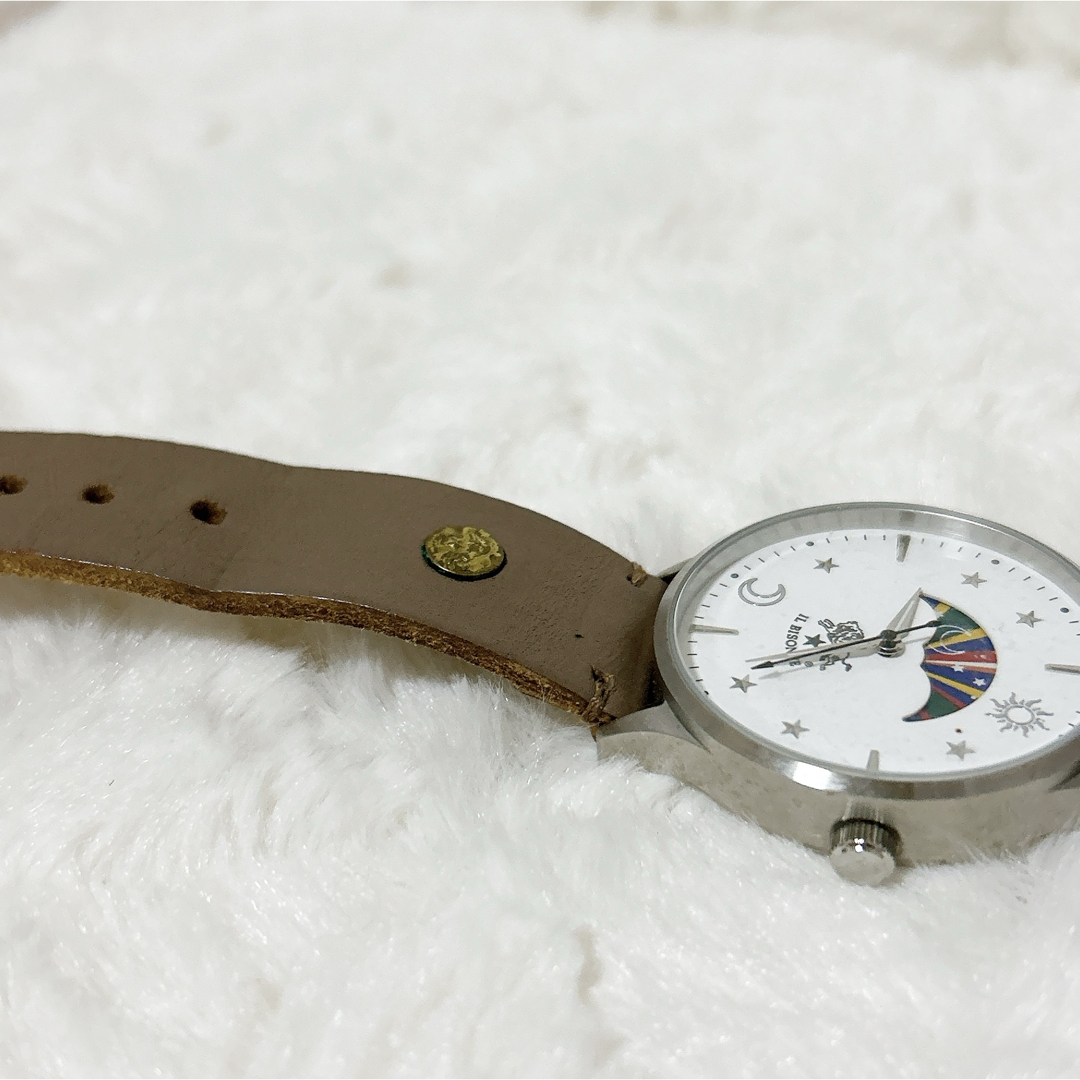 IL BISONTE - イルビゾンテ IL BISONTE アナログ腕時計 サン ムーン