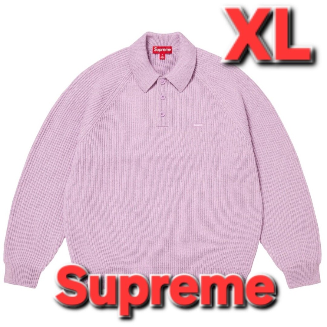 Supreme - Supreme Small Box Polo Sweater 