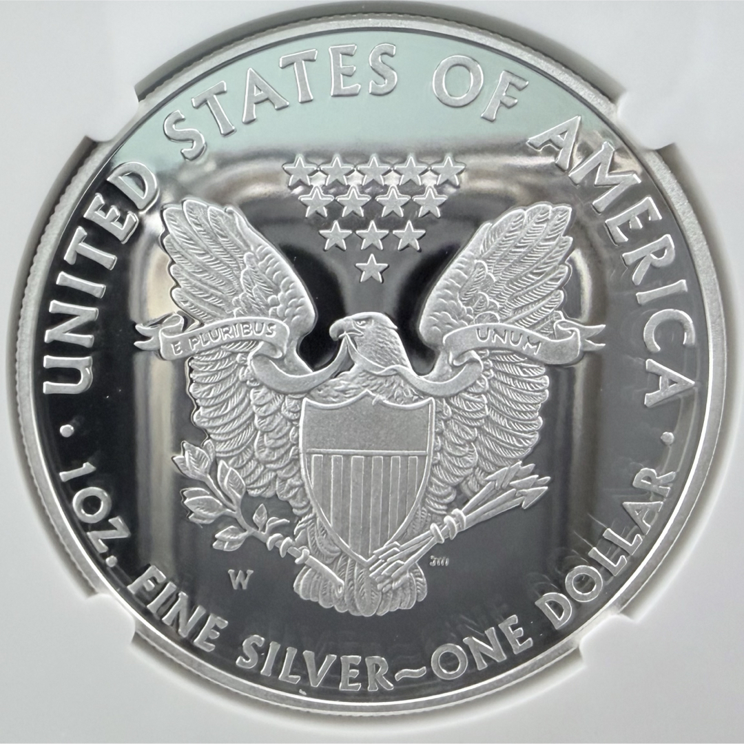 イーグル 銀貨 2010年 NGC PF70 プルーフ 最高鑑定 純銀 1オンス