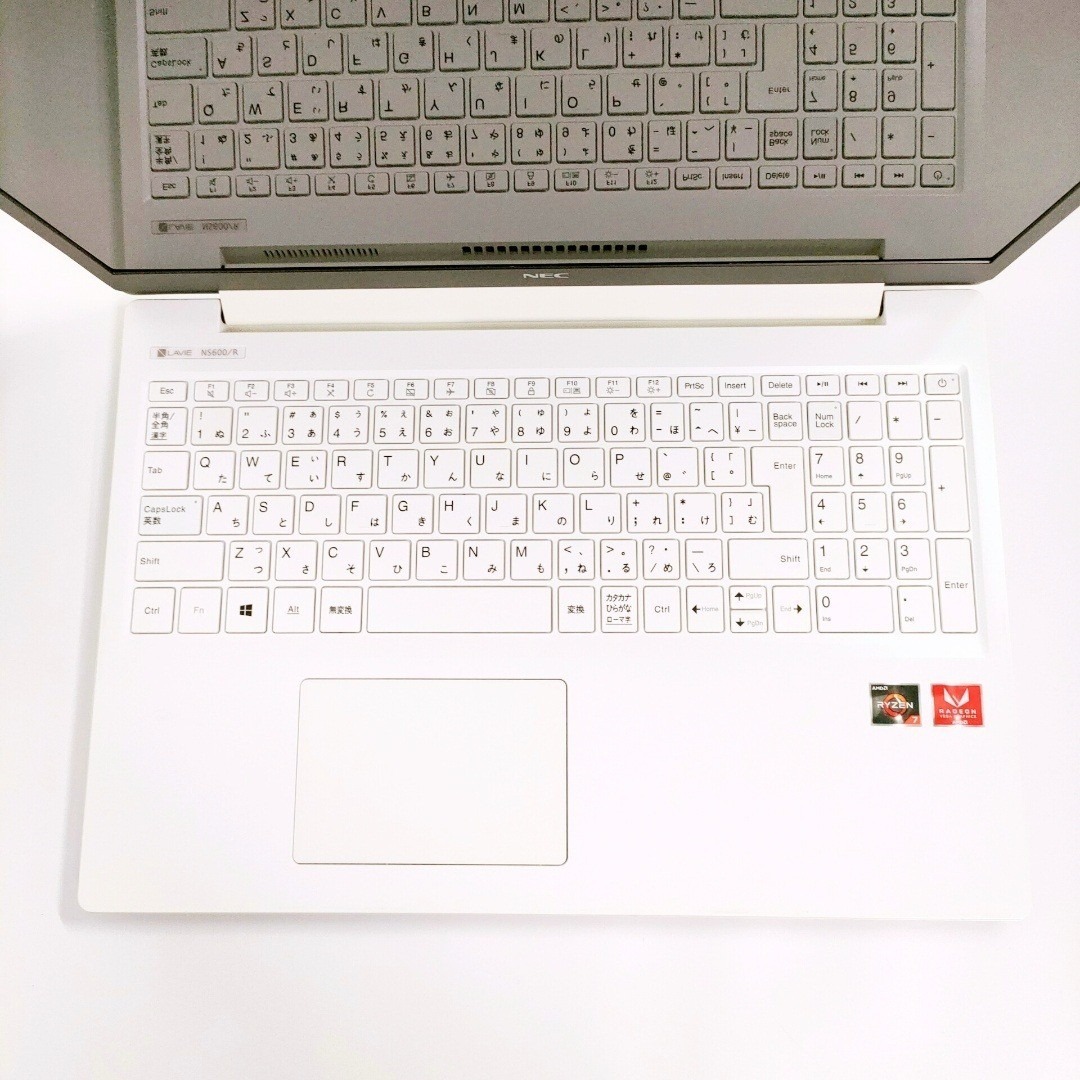 Ryzen7✨️NEC/windows11/SSD/カメラ付き白ノートパソコン