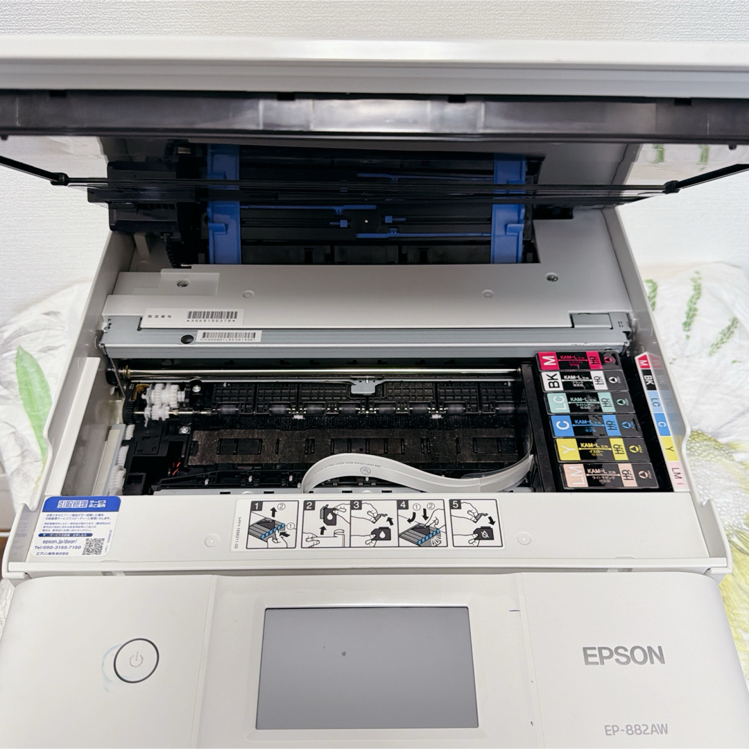 ジャンク EPSON A4インクジェットプリンター EP-882AW 20年製の通販 by