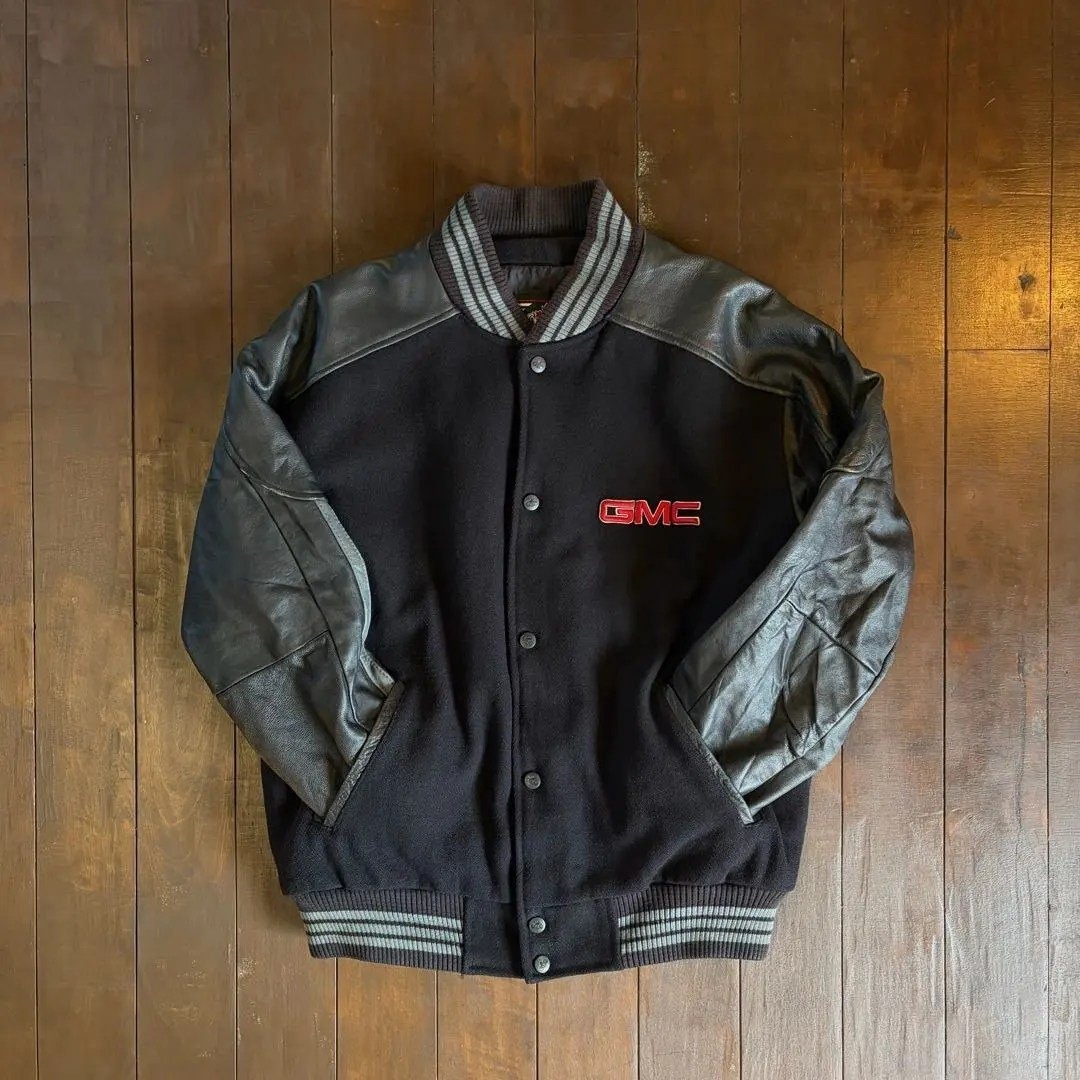 GMC】CHOKO レザースタジャン DURAMAX DIESEL 90s