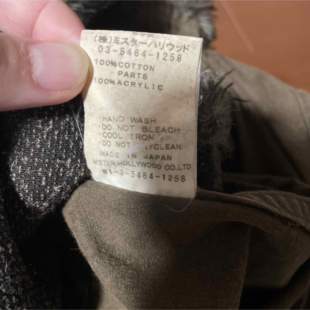 N.HOOLYWOOD - n.hoolywood スパイ期 ドレスライン モッズコート タグ