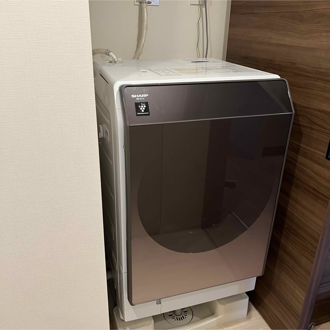 SHARP - SHARP ドラム式洗濯機 ES-G112 本体 送料込み価額の通販 by