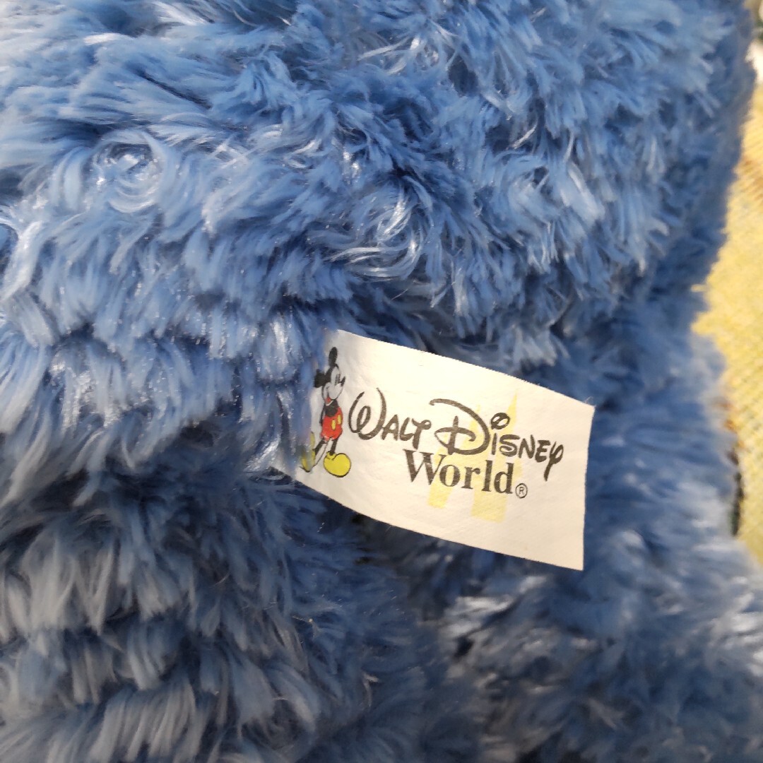 WDW ディズニーベア ダッフィー ブルー 青 ぬいぐるみ 海外 ダッフィー