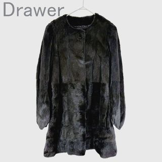 Drawer - Drawer ドゥロワー ウール アルパカ コート 36の通販 by yrkn