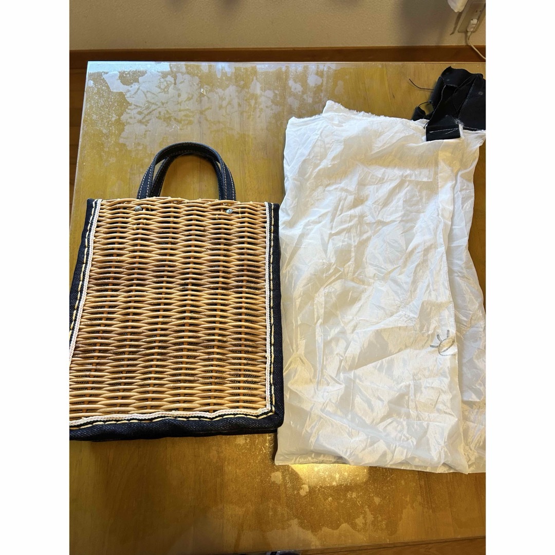 ebagos エバゴス トートバッグ ネイビー 18日まで