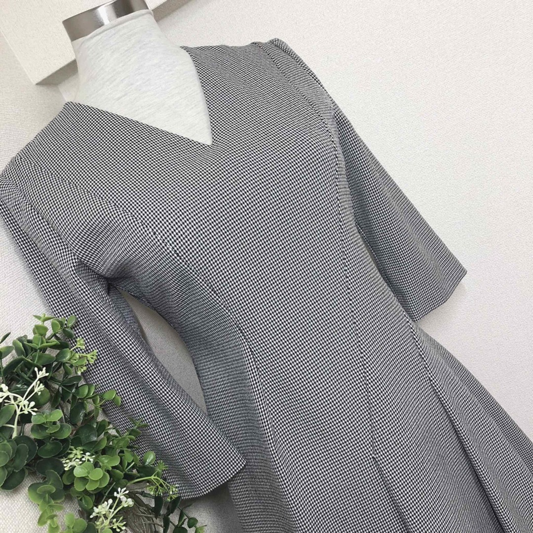 CELFORDセルフォードツイストデザインワンピースVネック34