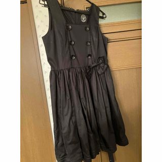 Angelic Pretty（ひざ丈ワンピース ・ ブラック/黒色系）のフリマ