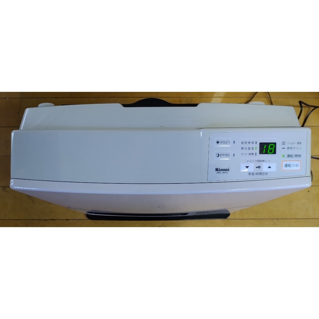 No.313 リンナイ ガスファンヒーター SRC-361E-2 通電確認済み No.313