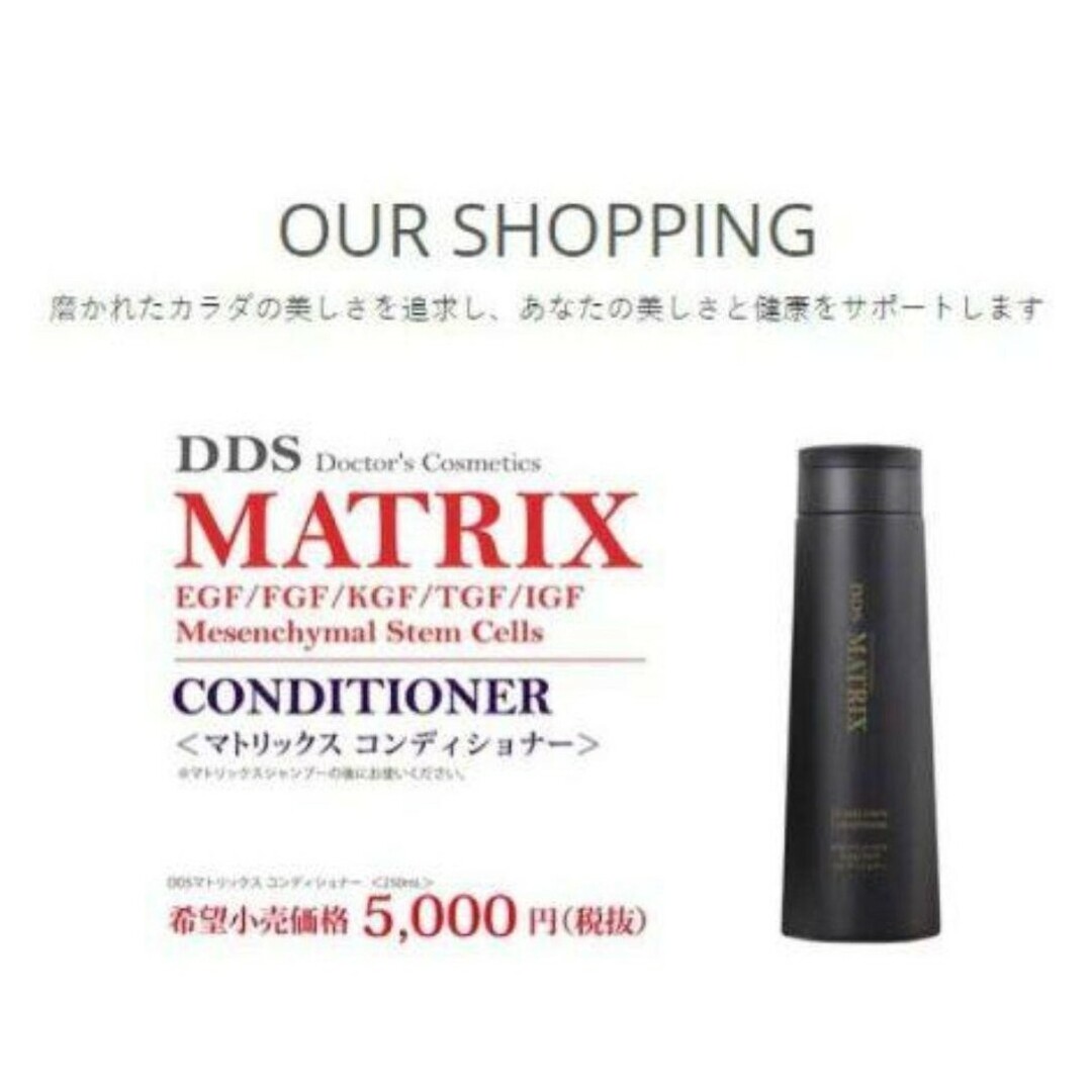 DDSマドリックススカルプケアシャンプー2本&コンディショナー1本セット