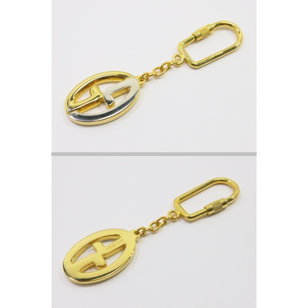 グッチ キーホルダー シルバー＆ゴールド色 イタリア製 GUCCI 18709005