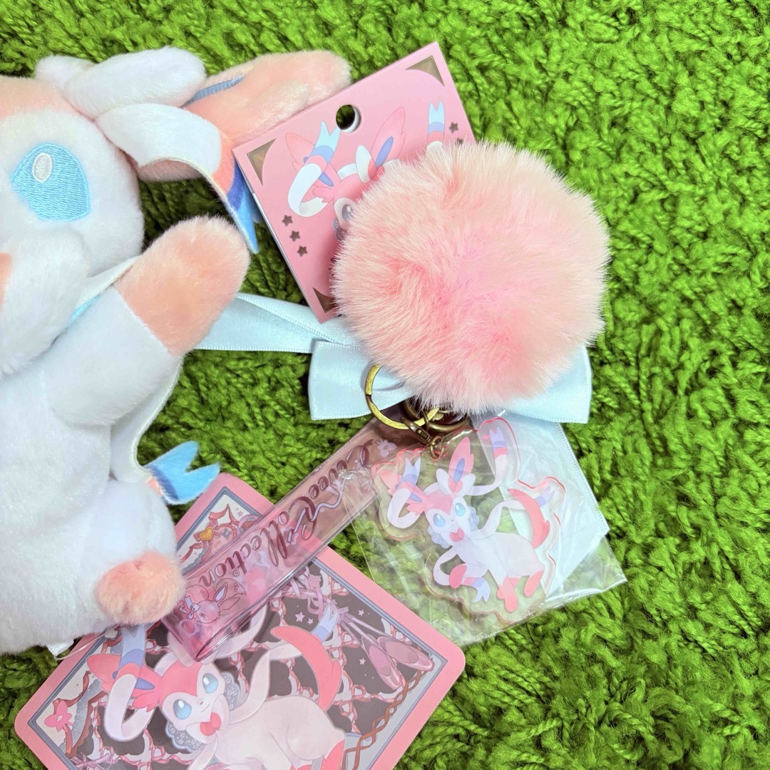 ポケモン - ニンフィア ぬいぐるみ＆キーホルダー セット Eevee