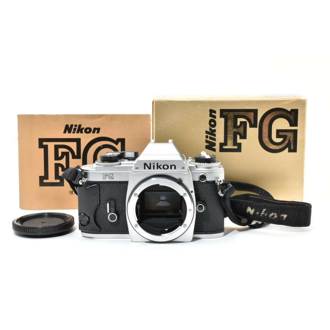 Nikon - 新品級 ニコン FG シルバー フィルム モルト新品交換済 箱