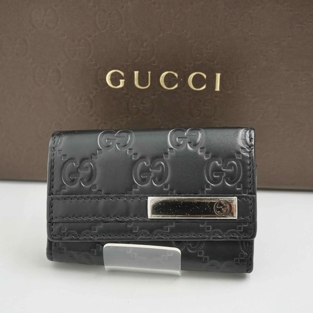 GUCCI - 【極美品】GUCCI インターロッキング GG シマ GGライン