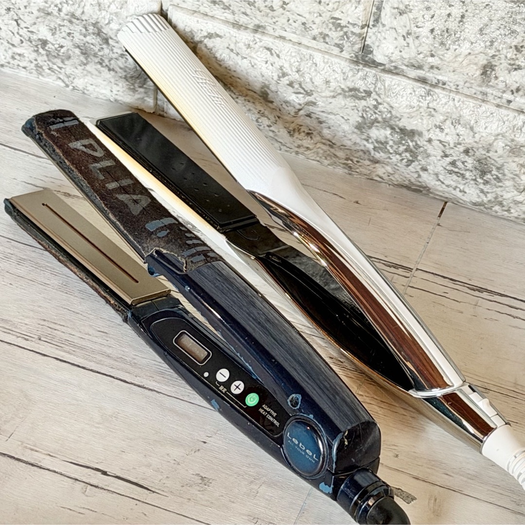 ReFa - ジャンク品 リファ・LebeL PLIA ストレートヘアアイロン2台の