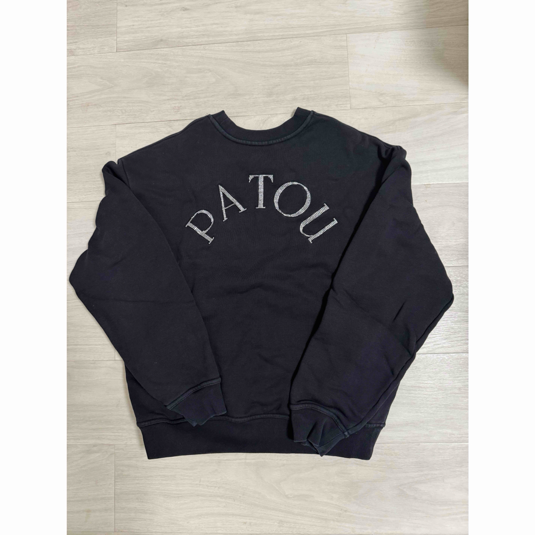 PATOU オーガニックコットン ディテール パトゥ スウェットシャツ