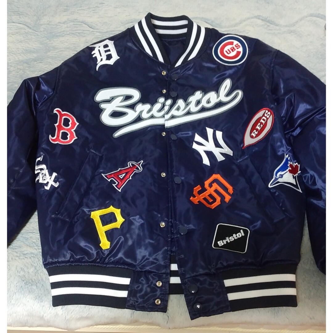 F.C.R.B. - エフシーシーレアルブリストルMLBスタジャンの通販 by ヤマ