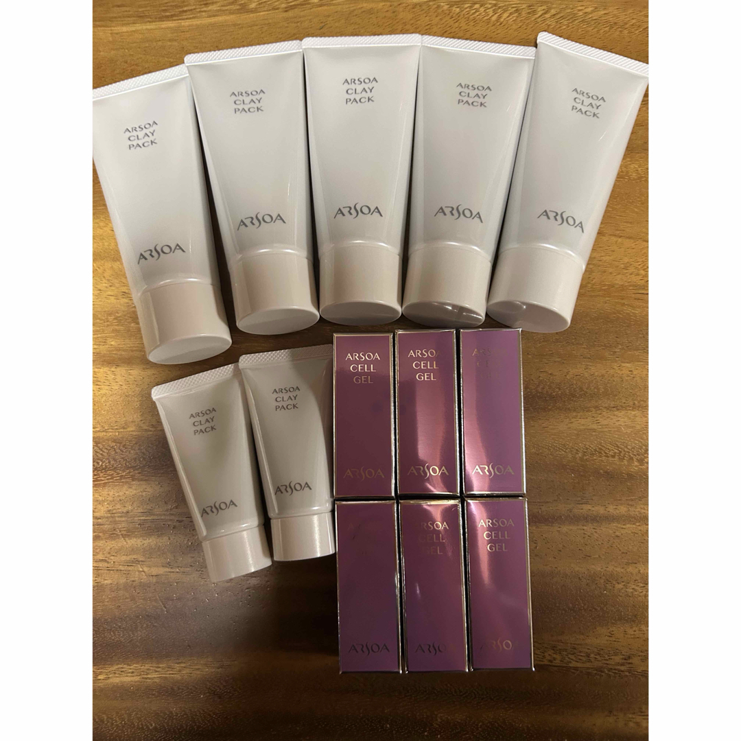 ARSOA - 【新品未使用】 ARSOA アルソア クレイパック＆セルジェルの