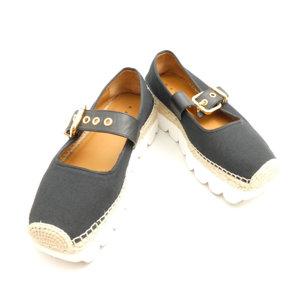 MARNI - MARNI マルニ エスパドリーユ メリージェーンシューズ 37 24cm